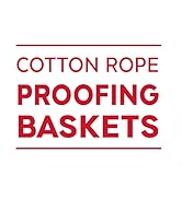 cotton rope proofing baskets for bread proofing