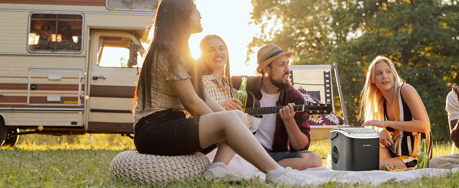 EUHOMY Countertop Ice Maker
