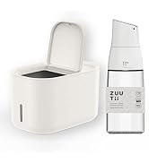 Zuutii Olive Oil Dispenser, Rice Container ,Glass Oil Bottle and Vinegar Dispenser Set Olive Oil ...