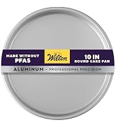 Wilton Aluminum Bakeware Round Tiered Cake Pan - Made from Natural Anodized Aluminum - Durable Ca...