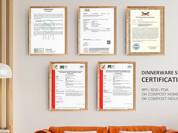 paper plates certifications