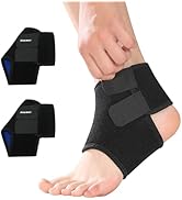 YEEKORO Kids/Youth Ankle Brace, Adjustable Breathable Ankle Support Plantar Fasciitis Compression...