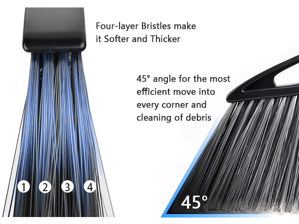 Outdoor Broom for Floor Cleaning