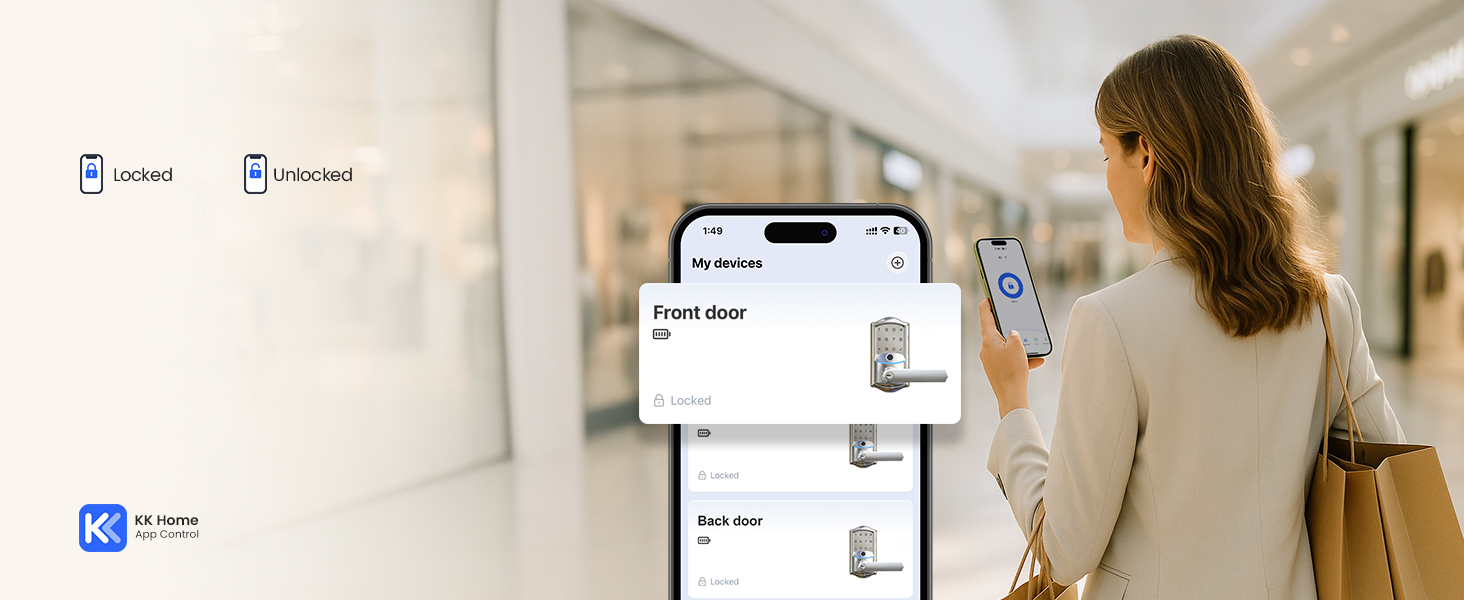 fingerprint door lock