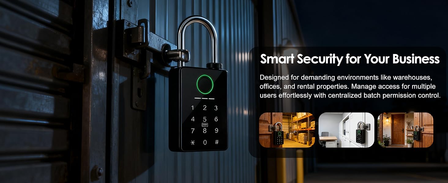 smart padlock