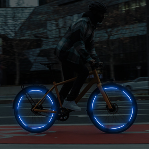 Bicycle Wheels Car Cycling Bike Motorcycle Night Reflective Safety Decoration Stripe Universal decal