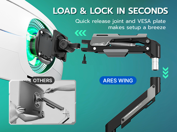 Monitor arm