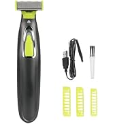 NSXAYIWE Beard Trimmer for Men, Rechargeable Mens Grooming Kit Washable Electric Shaver for Beard...