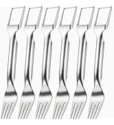 Watermelon Fork Slicer Cutter, 2-in-1 Stainless Steel Watermelon Slicer & Fruit Fork, Summer Kitc...