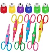 Set of 12, Craft Punch and Creative Scissors, findTop Scrapbooking Edging Scissors Paper Punch Se...