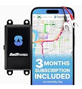 Spytec Swift Wired GPS Tracker for Cars with 3 Month Service, No Fees, GPS Tracking for Vehicles ...