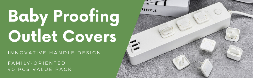 Baby proofing outlet covers