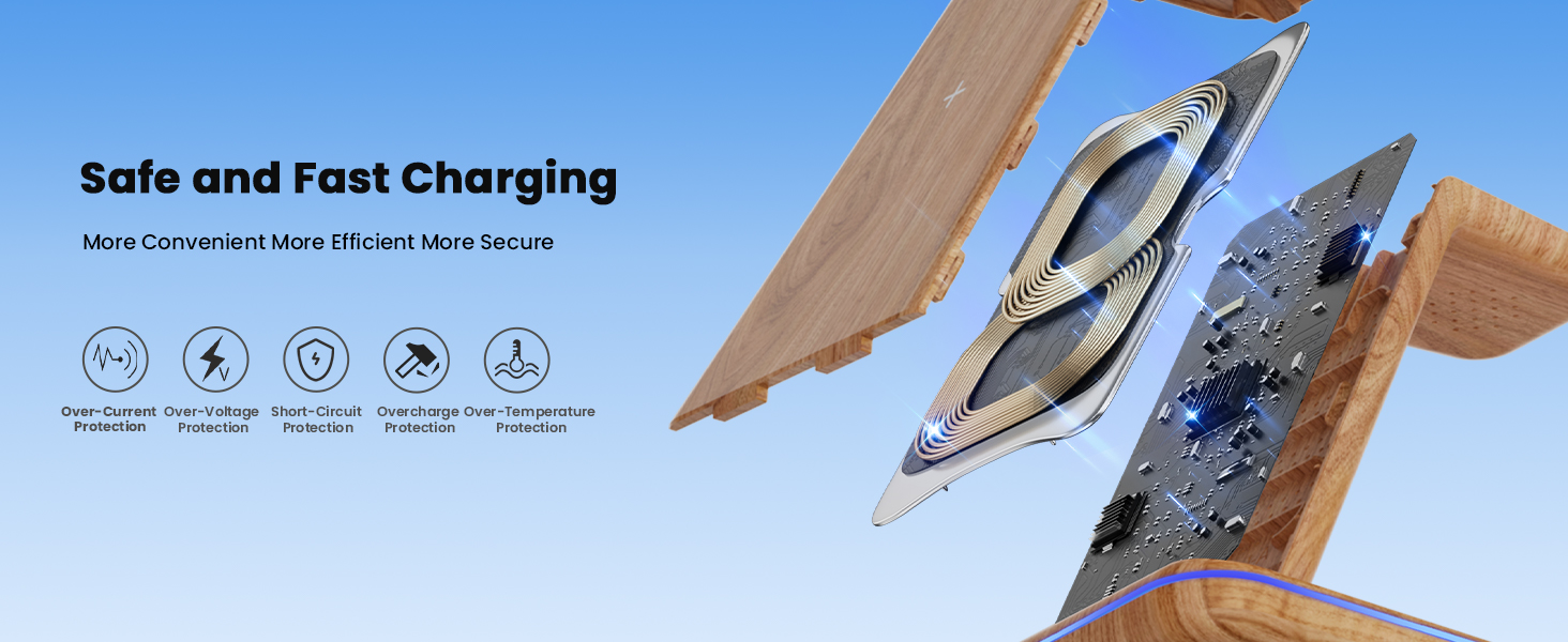 iphone and airpod charging station