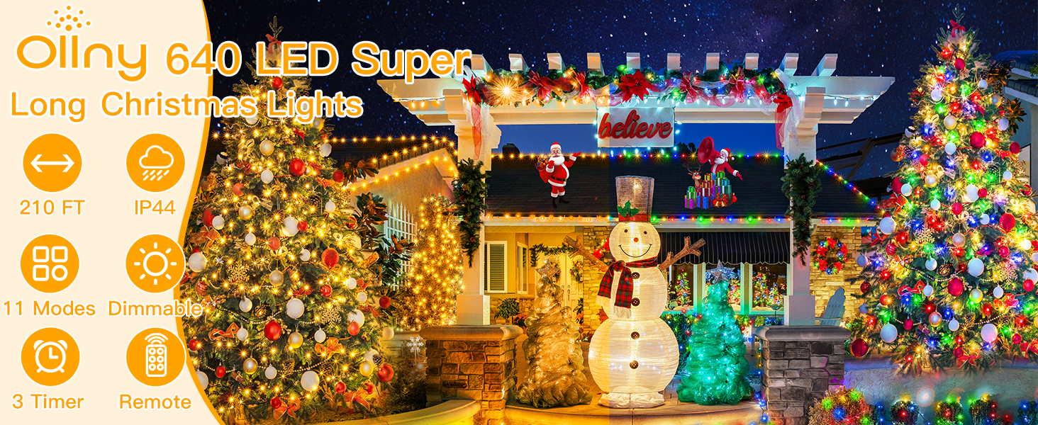 outdoor christmas lights
