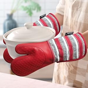 extra long oven mitts