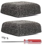 BBQ-AID 2-Pack Bristle Free Grill Brush Replacement Heads, Grill Cleaning Bristle Free Brush - fo...