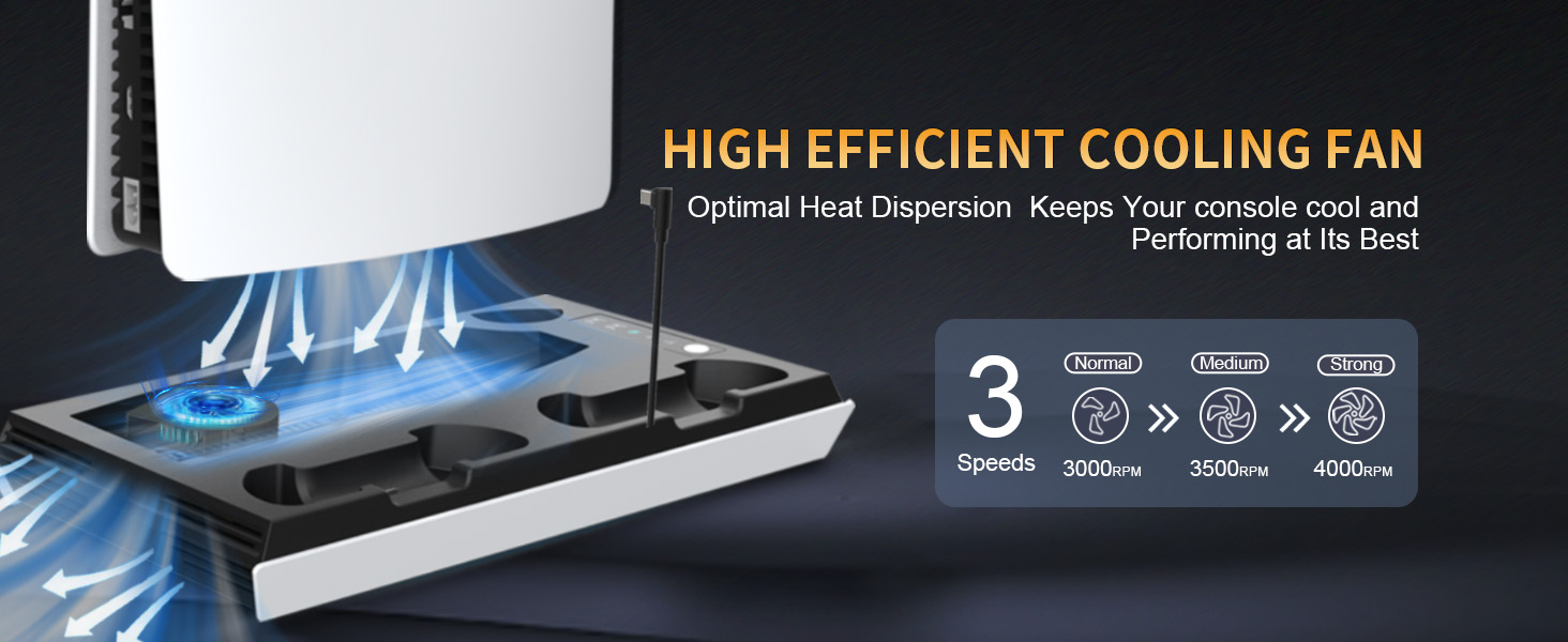 Cooling Station for PS5