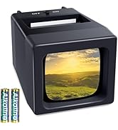 35mm Slide Viewer, 2X Magnification Slide Viewer for Viewing 35mm Slides, Slide Projector for Old...