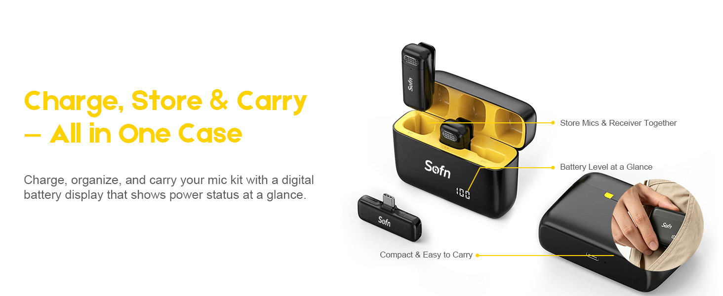 Charge Store Carry- All in One Case