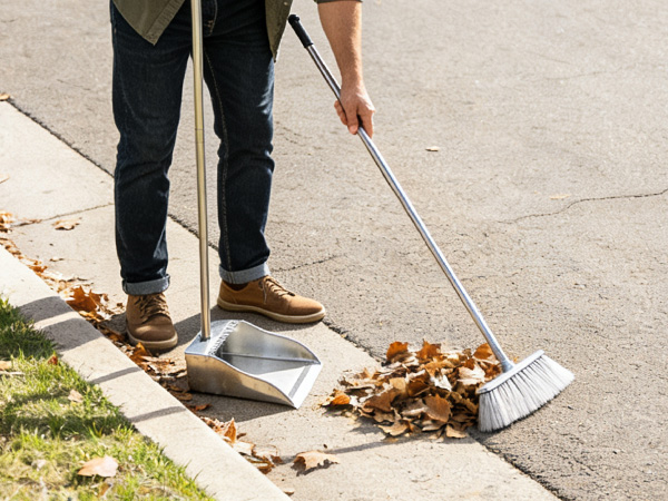 stainless steel dustpan