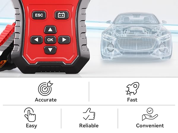 Battery Tester & Relay Tester 2 IN 1