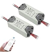 eMylo Smart WiFi Light Switch Wireless Relay Switch AC 220V 2 Channel Tuya Module App 90-250V Rem...