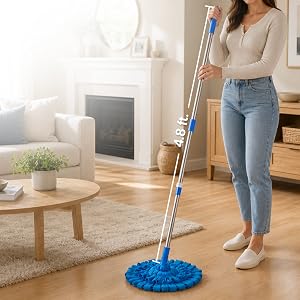Self-Wringing Twist Mops