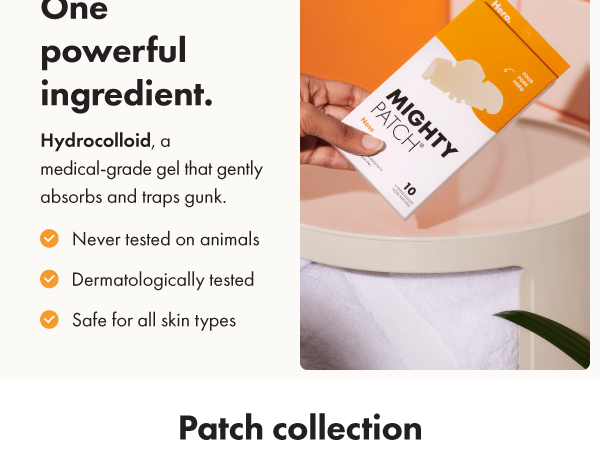 One powerful ingredient: hydrocolloid