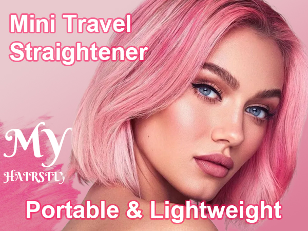 mini hair straightener for short hair