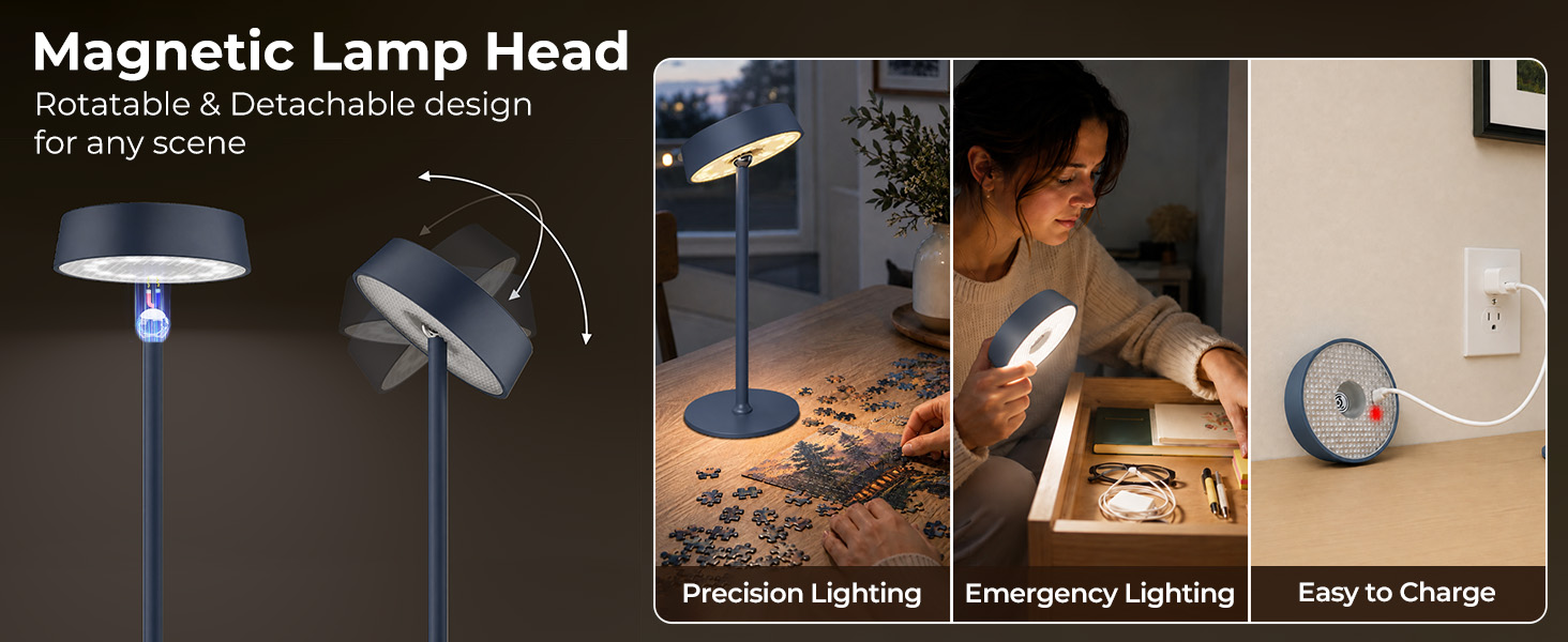 Magnetic lamp