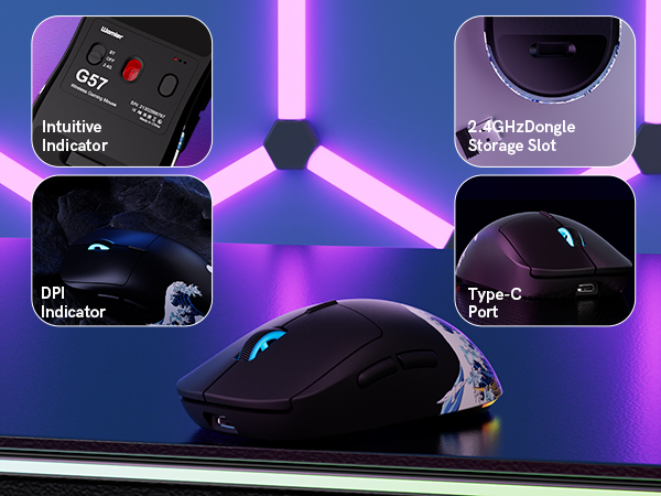 TRIPLE MODE GAMING MOUSE