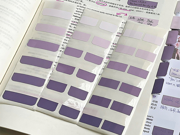 page tabs