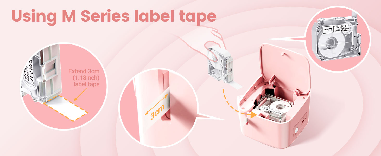 m960 label maker tape
