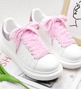Flat Fuzzy Shoe laces