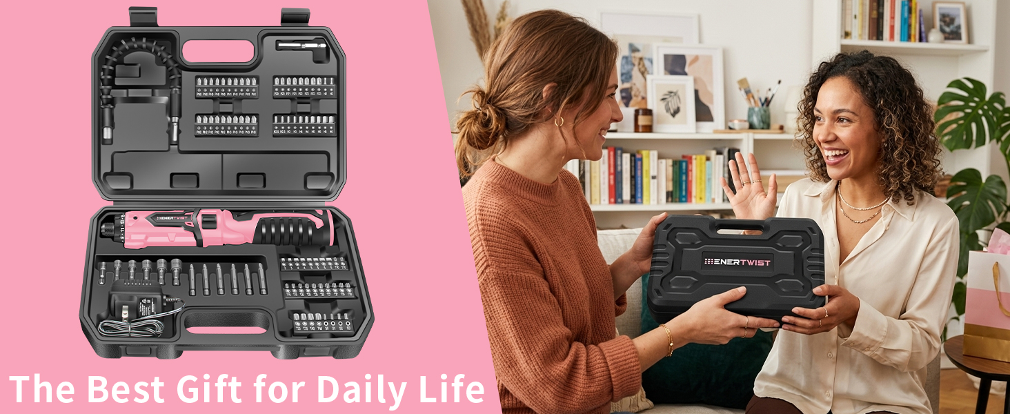 pink cordless screwdriver