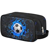 Ackutea Kids Travel Toiletry Bag - Waterproof Hanging Cosmetic Hygiene Bags for Boys Men - Large ...