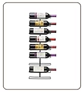 Sorbus Wall Mount Wine Rack (Holds 9 Bottles)