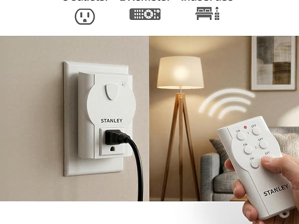 remote control outlet