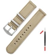 watchdives Nylon Watch Band 20mm Fast Release Watch Band Multicolor Replacement Watch Straps for ...