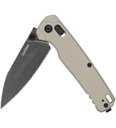 Kershaw Bel Air Pocket Knife, Made in the USA, 3.4 inch CPM MagnaCut Steel Blade, EDC Design, Dur...