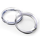 Diumepo 30 oz Tumbler Lids Splash Proof Replacement Lids Covers Fits for YETI Rambler and More Tr...