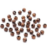 300Pcs/lot 3mm Antique Copper Round Spacer Beads Smooth Ball End Seed Metal Beads and Bead Assort...