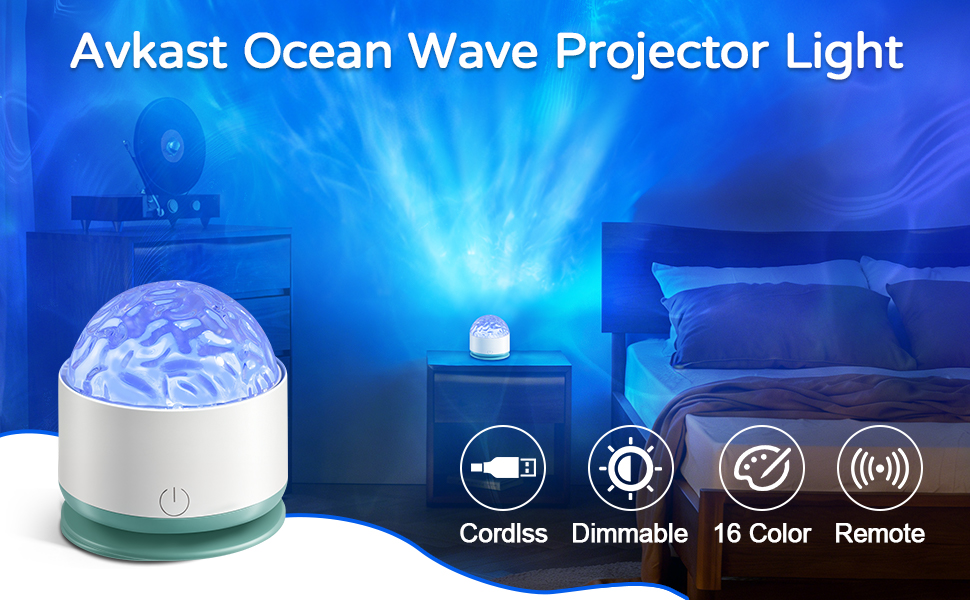 Ocean Wave Projector Light