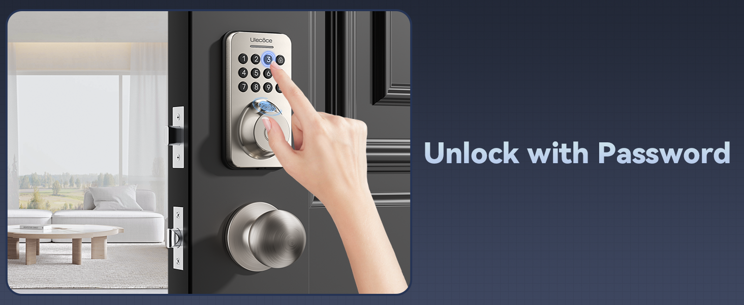keyless entry door lock