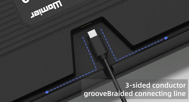 75% Keyboard with Color Multimedia Display Mechanical Gaming Keyboard Wired Hot Swappable