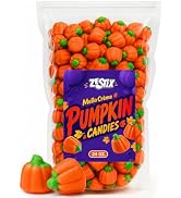 Pumpkin Candy 24 oz - Mello Creme Pumpkins for Halloween and Fall | Larger 24 oz bag of pumpkin-s...