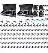 EXMAX EXD-6824 2.4GHz Professional Wireless Tour Guide System for Multilingual Meetings Simultane...
