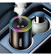Smart Car Air Freshener, Car Air Freshener Diffuser with Starry Sky Projection and 50ml Perfume, ...
