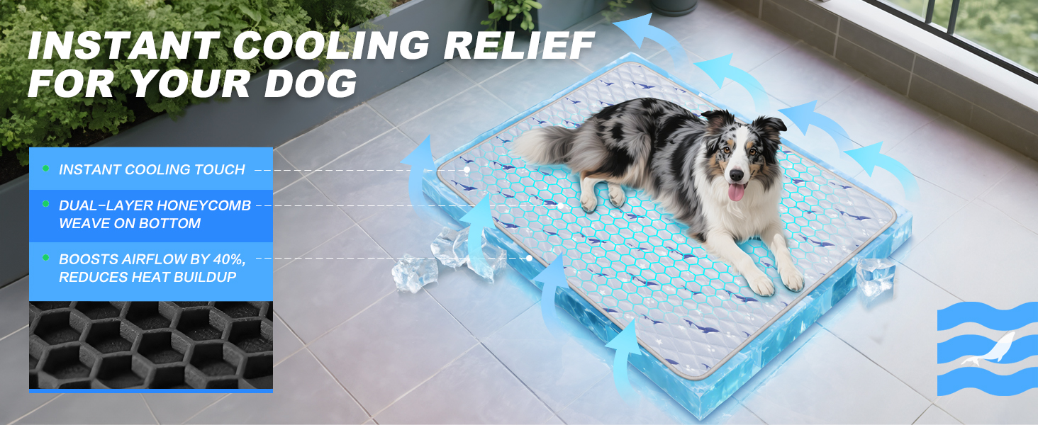 cooling dog beds for large dogs
