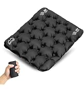 ONTYZZ Inflatable Seat Cushion Lightweight Stadium Seat Pad Travel Air Seat Cushion for Hiking Of...